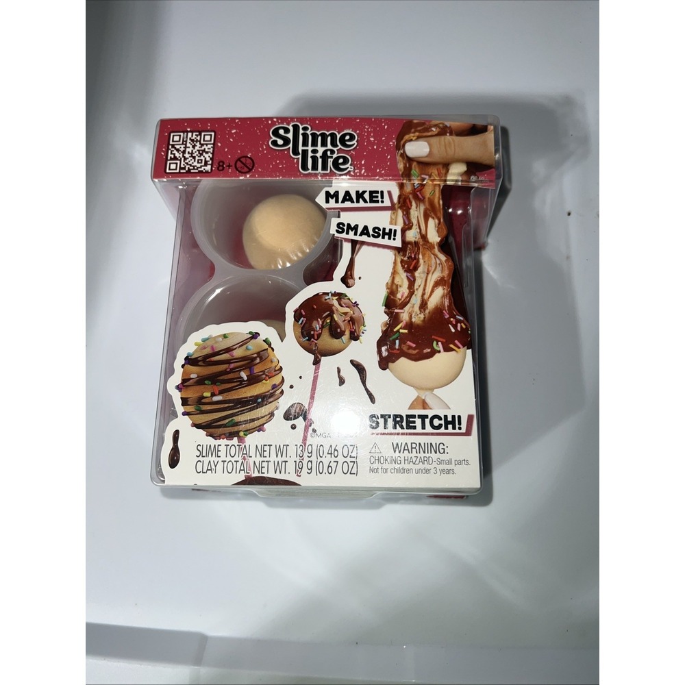 SLIME LIFE Cake Pop Make Smash Stretch DIY Crafts MGA Unboxing